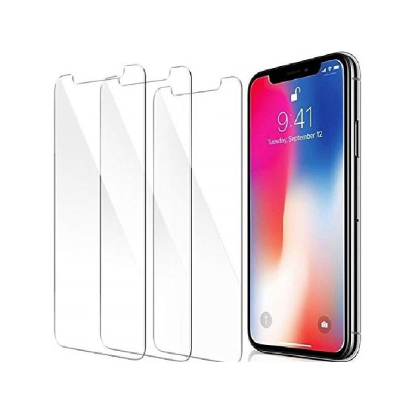 3-PACK iPhone XS Max Premium näytönsuoja CrystalClear Transparent