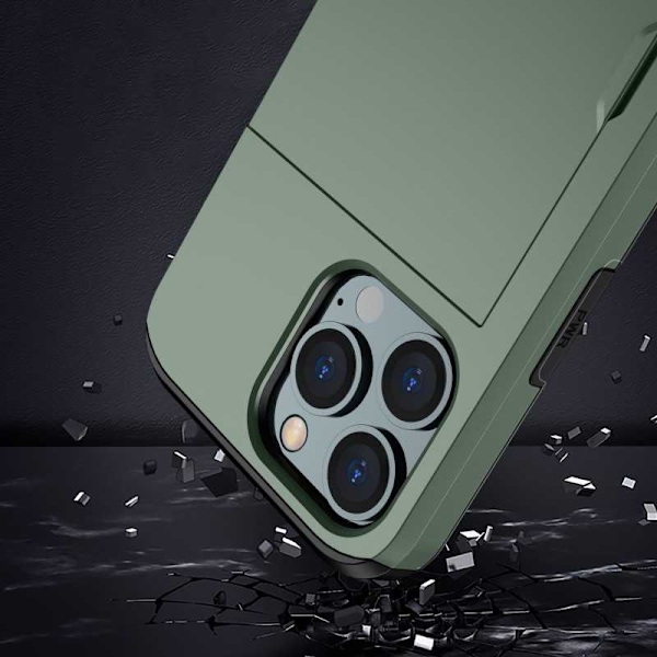 iPhone 11 Pro Max Iskunkestävä Cover Cover Card -paikka StreetWise