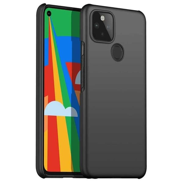 Google Pixel 5 Ultratunt Mattsvart Skal Basic V2 Svart