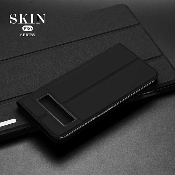 Google Pixel 6A läppäkotelo Smooth Card -lokero Black