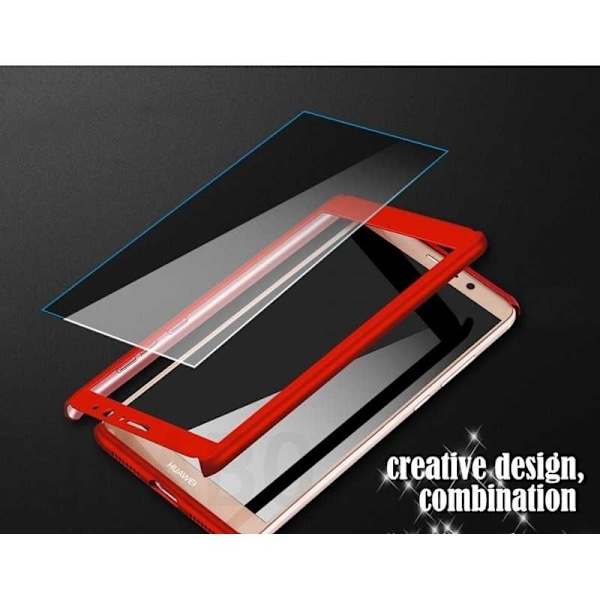 Huawei P20 Pro 360° 3in1 FullCover Shell 0,26mm 9H lasi Svart