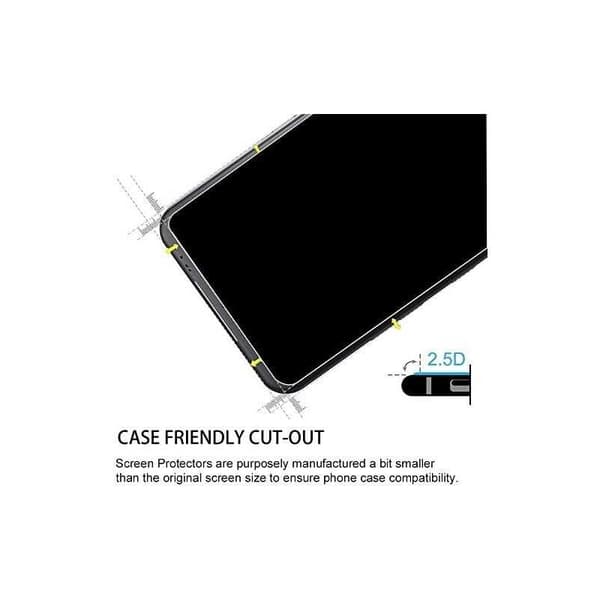 2-PACK Samsung A34 5G Härdat glas 0.26mm 2.5D 9H Transparent