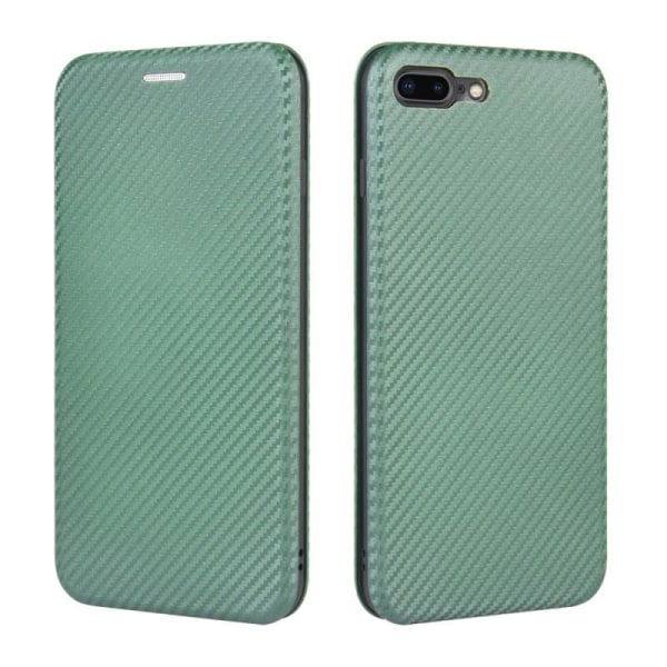 iPhone 7 Plus / 8 Plus Flip Case -korttipaikka CarbonDreams Gree Green