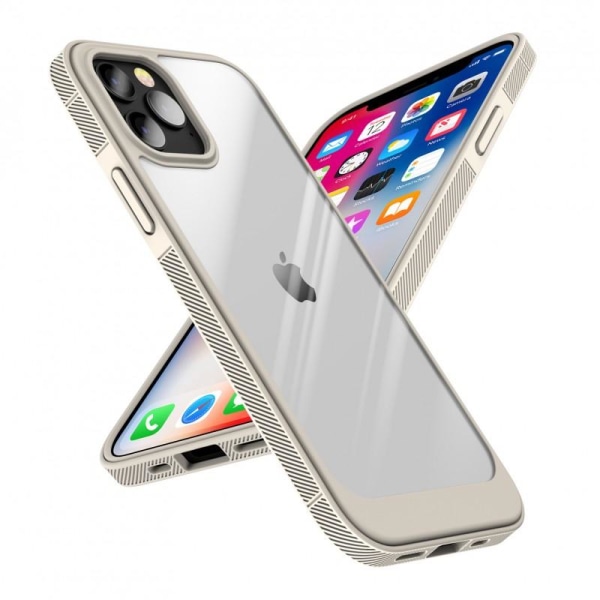 iPhone 13 Pro Max stødsikker og elegant etui Halo White