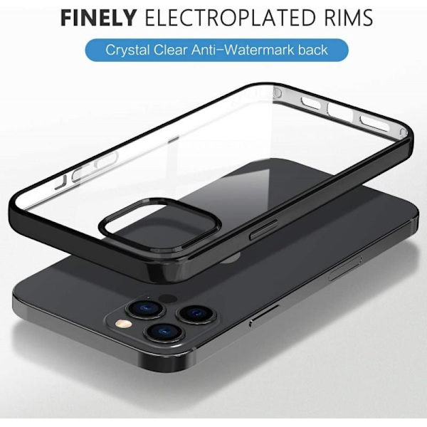 iPhone 13 Iskunvaimennin kumikotelo Black