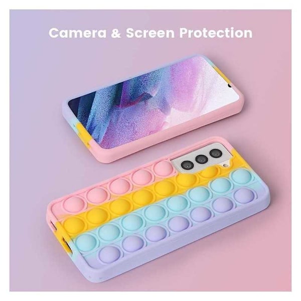 Samsung A22 4G Skyddande Skal Fidget Toy Pop-It Multicolor