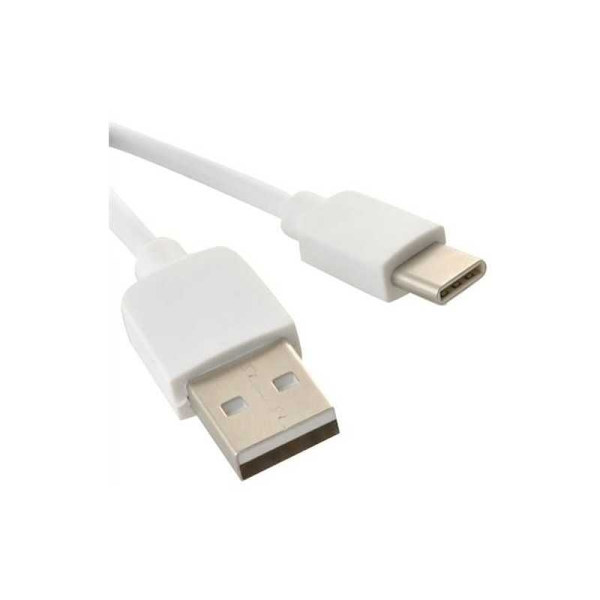 3-PACK USB-C-kaapeli 1 m Quick Charge 3.0 White