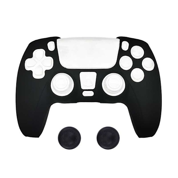 Stöttåligt Silikon Skal för Playstation 5 Kontroll (PS5) Svart