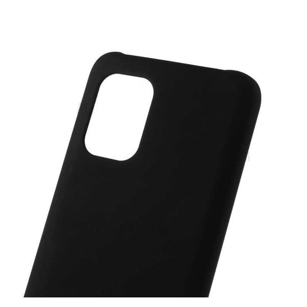 Samsung A02s Ultratunn Gummibelagd Mattsvart Skal Basic V2 Black