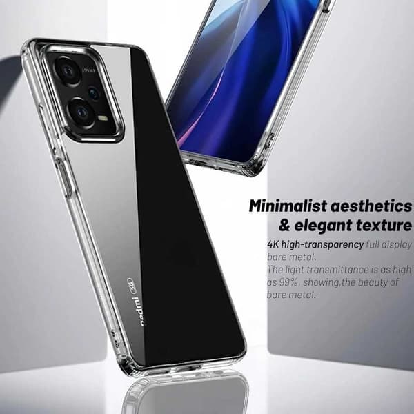 Xiaomi Redmi Note 12 5G iskuja vaimentava silikonikotelo Simple