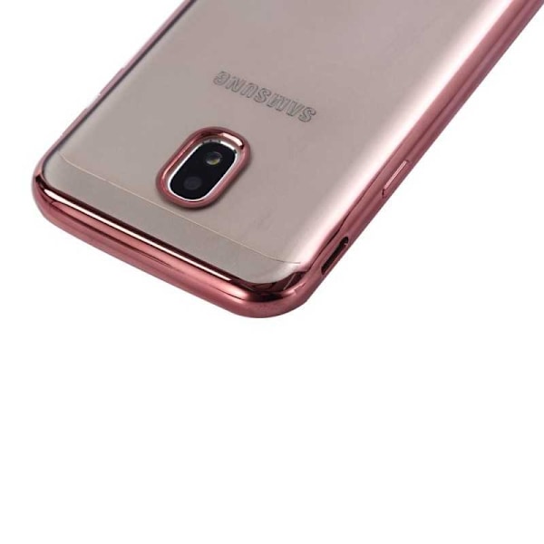 Samsung J5 2017 Stöttåligt Mjukt Skal Rosenguld