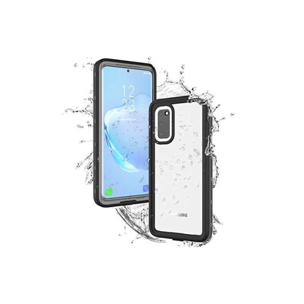 Samsung Galaxy S20 fuld dækning vandtæt premium cover - 2m Transparent
