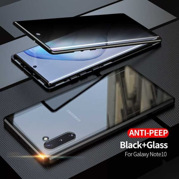 Samsung Note 10 Privacy Comprehensive Premium Cover Glassback V4 Transparent