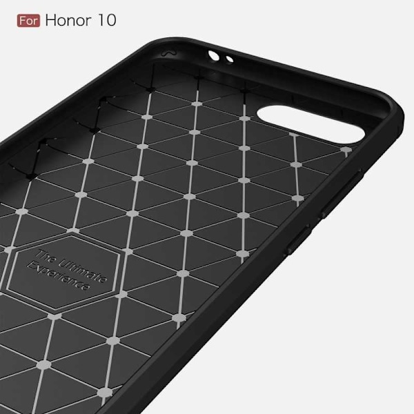 Huawei Honor 10 Stöttåligt Stötdämpande Skal SlimCarbon Svart