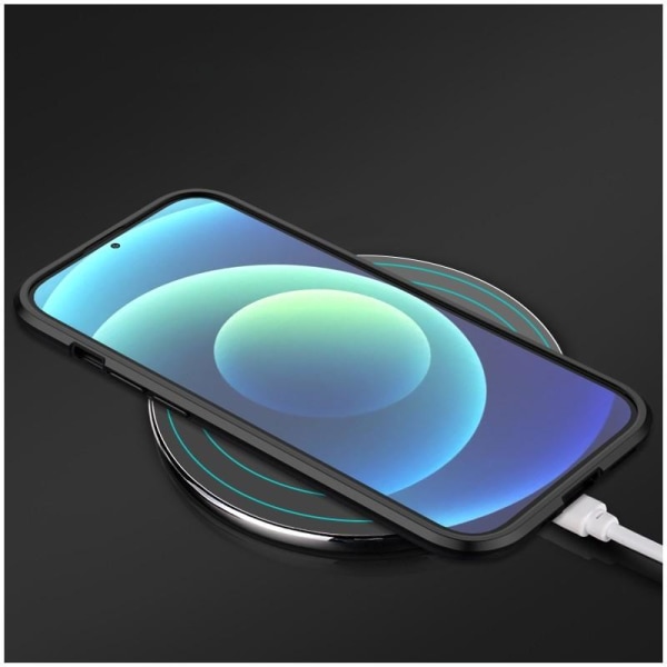 iPhone 14 Pro Iskunkestävä kotelo jalustalla ThinArmor V2 Svart