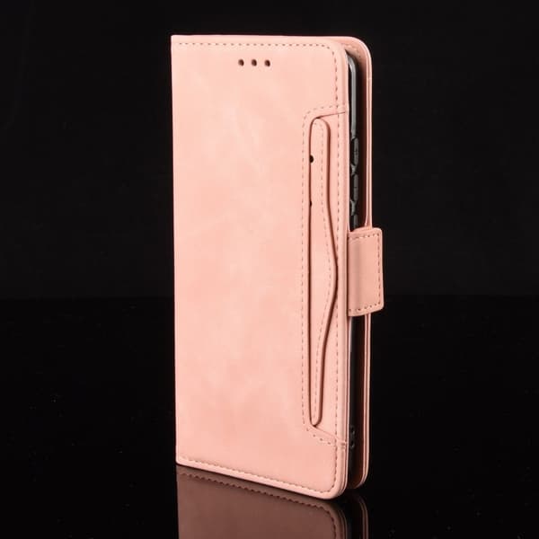 iPhone 14 Pro Plånboksfodral PU-Läder 6-FACK Winston V3 - Rosenguld Rosa guld