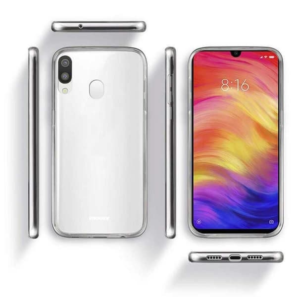 360° Heltäckande & Stötdämpande Skal Redmi Note 7 Transparent