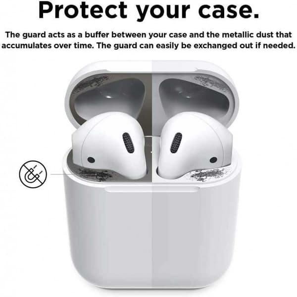 AirPods (Gen 1 & 2) Dust Guard Black