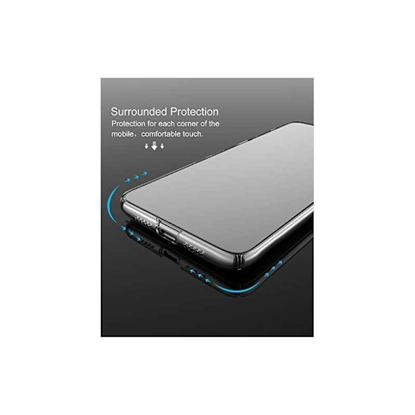 Huawei P Smart Pro Stöttåligt Genomskinligt Skal Simple Transparent