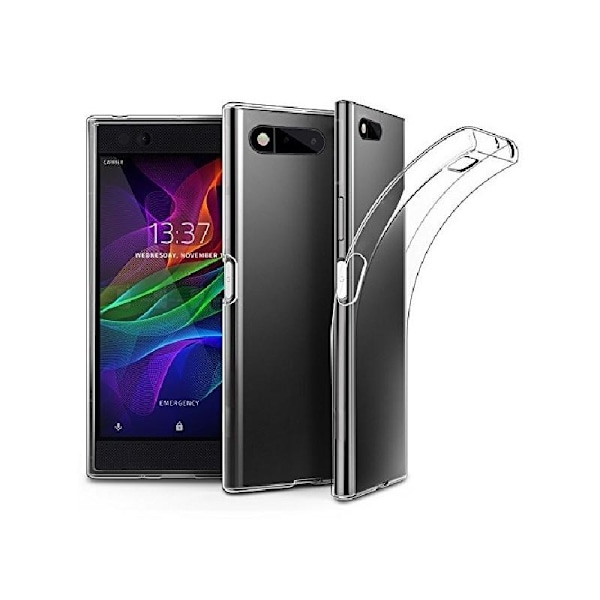 Razer Phone 2 stødabsorberende silikonetui Shockr Transparent
