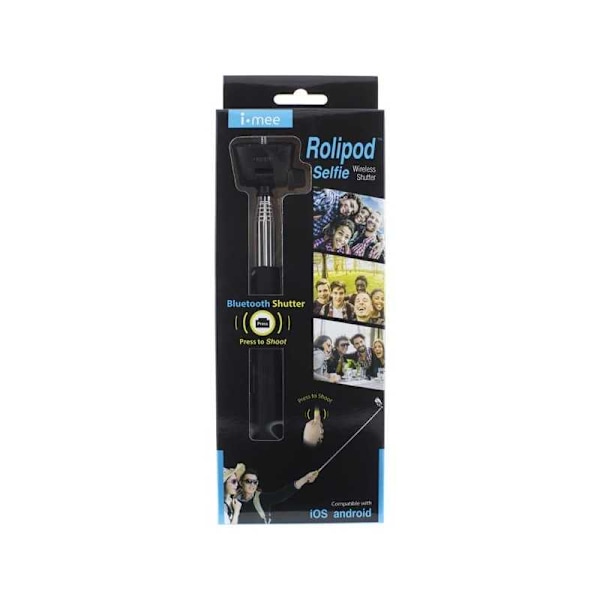 Bluetooth Selfiestick Rolipod Svart