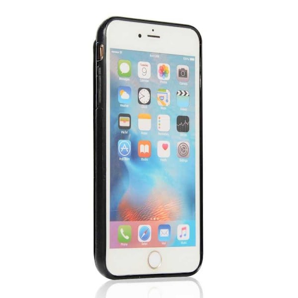 iPhone 6S Plus Iskunkestävä kotelo, 3-taskuinen Flippr V2 Black