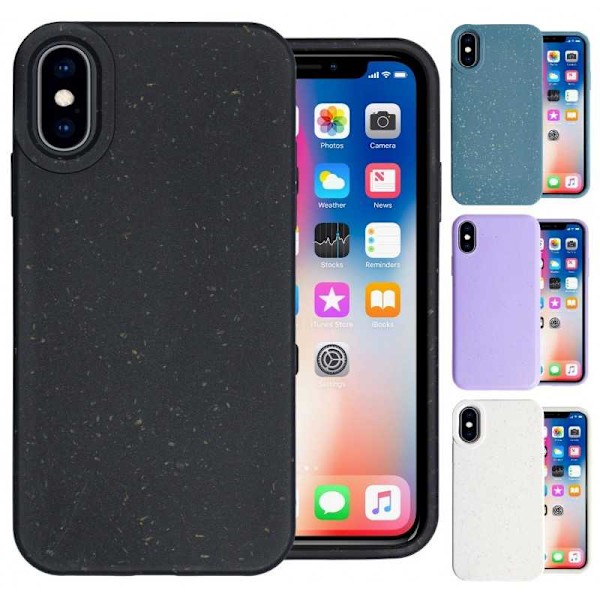 iPhone XS Max Iskunkestävä ympäristöystävällinen matkapuhelinkotelo NordCell™ Svart