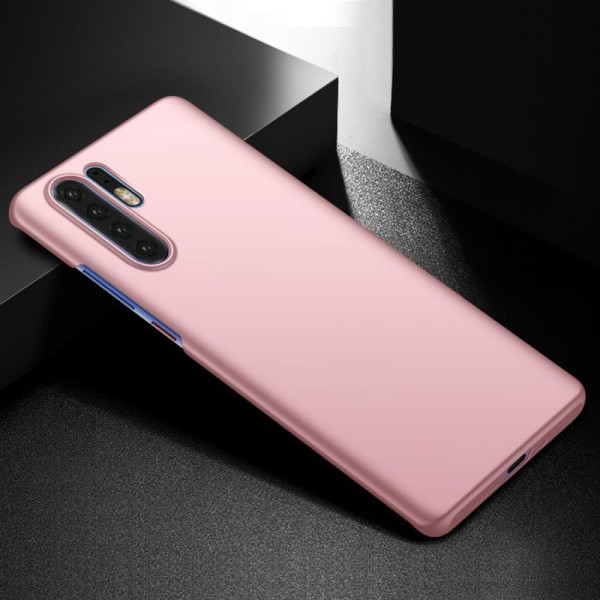 Huawei P30 Pro Ultra-tynn gummibelagt Cover Basic V2 Pink gold