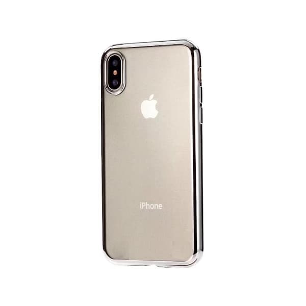 iPhone XR iskuja vaimentava kumikotelo Rosenguld