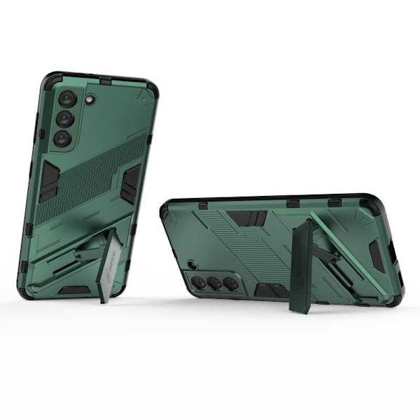 Samsung S21 Plus stødsikker etui med Kickstand ThinArmor V2 Mörkgrön
