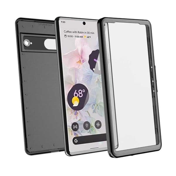 Google Pixel 7 Täyspeite Vedenpitävä Premium Suoja - 2m Black