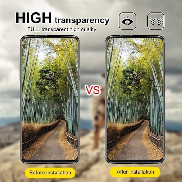 OnePlus 7T Pro Kamera Linsskydd Transparent