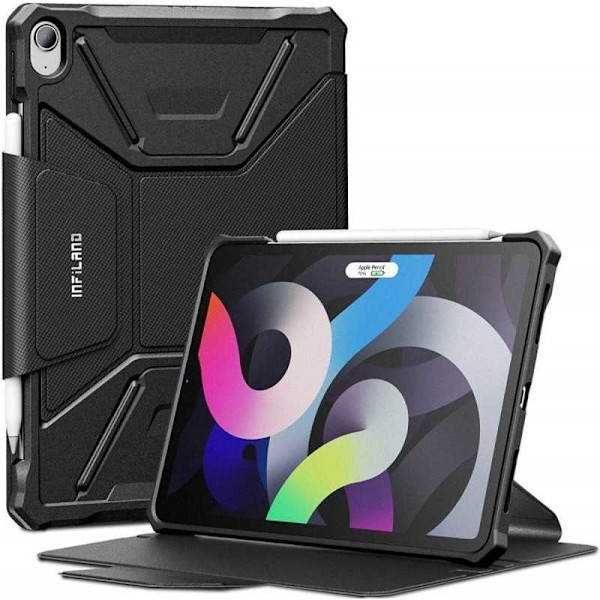 iPad Air 4 2020 / Air 5 2022 10.9" Infiland Multiple Angles Svart