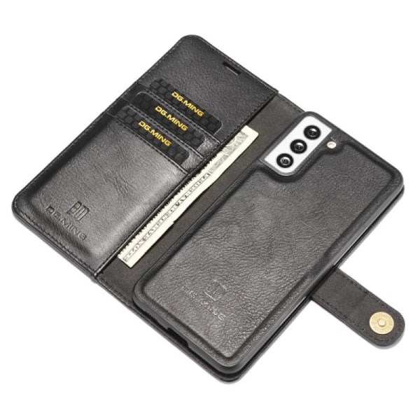 Mobilplånbok Magnetisk DG Ming Samsung S21 Svart