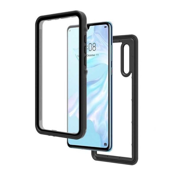 Huawei P30 Pro Täyspeite Vedenpitävä Premium Suoja - 2m Transparent