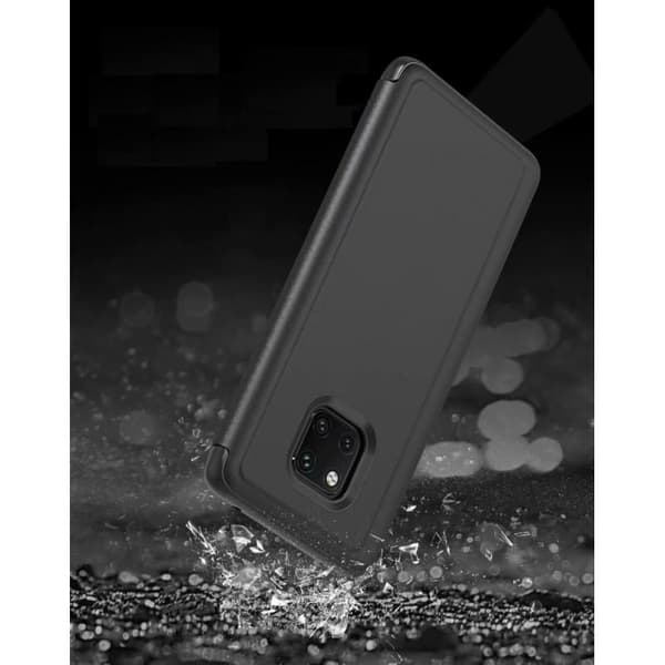 Mate 20 Pro Smart Flipfodral Clear View Standing V2 Rocket Vit