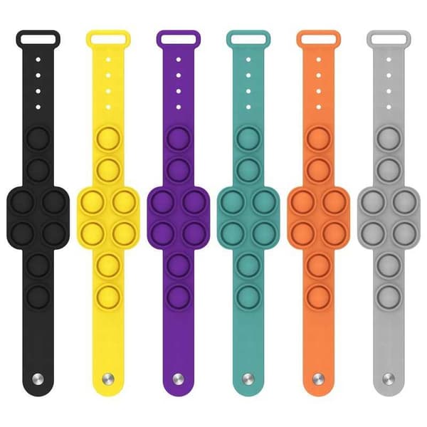 2-PACK POP-IT Fidget Watch Lila