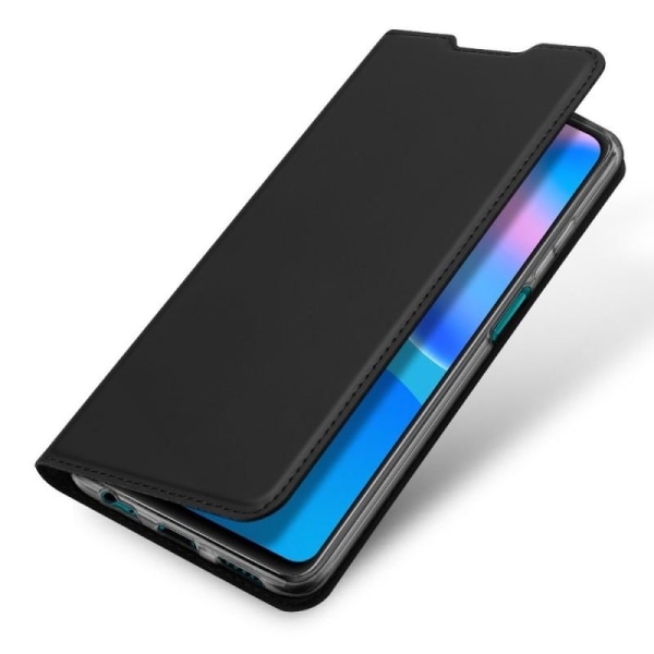 Huawei P Smart 2021 Flip Case Skin Pro med kortrum Black