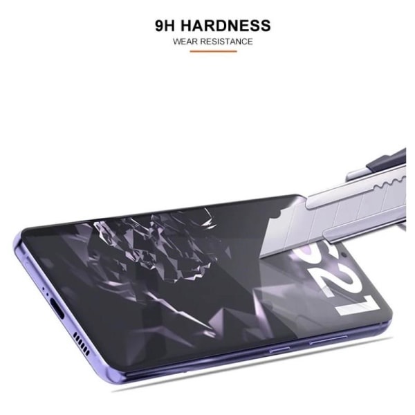 2-PACK Samsung S21 Härdat glas 0.26mm 2.5D 9H Transparent