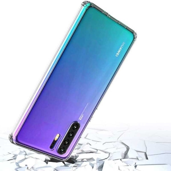 Huawei P30 Pro stødabsorberende silikone Shell Shockr Transparent