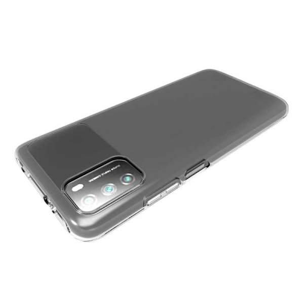 Xiaomi Poco M3 stødabsorberende blødt etui Enkelt Transparent