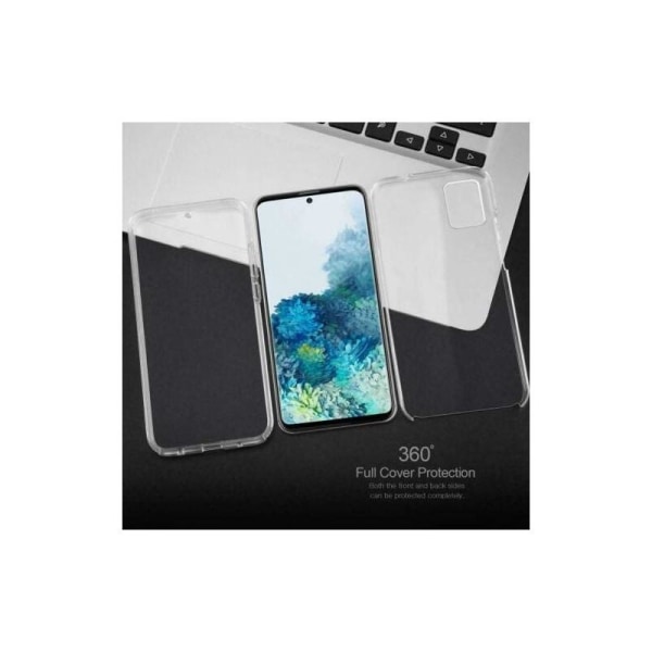 360° Full Cover Silikone Cover Samsung S20 Plus Transparent