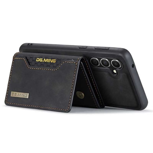 8-SLOTS Samsung S24 stødsikkert cover med magnetisk kortholder DG.MING Afmonter