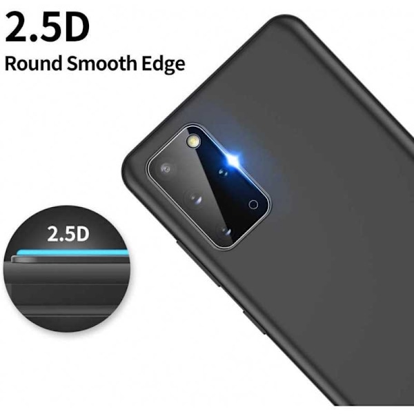 2-PACK Samsung S20 Plus -kamerasuojaus Linssin suojaus Transparent