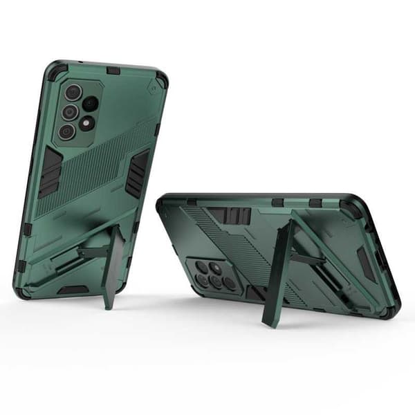 Samsung A53 5G Stöttåligt Skal med Kickstand ThinArmor V2 Mörkgrön