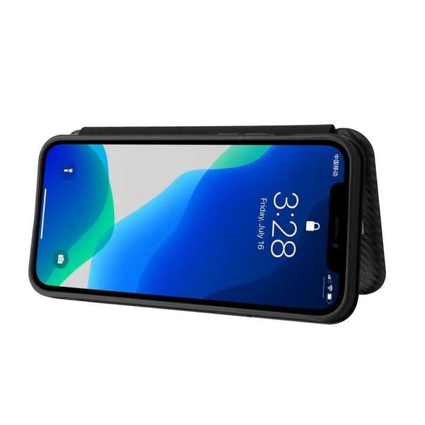 iPhone 13 Pro Max Flip Case -korttipaikka CarbonDreams Grön