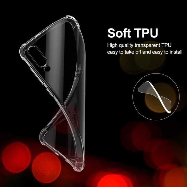 Xiaomi Mi 9 Iskunvaimennus Silikoni Shell Shockr Transparent