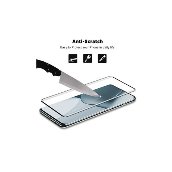 OnePlus 10 Pro FullFrame 3D 0.26mm 9H Härdat Glas Transparent