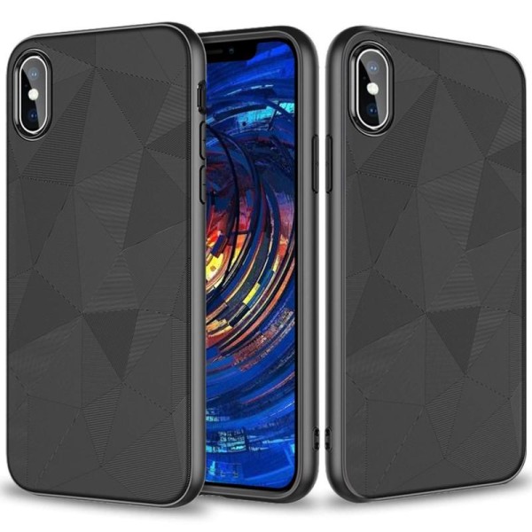 iPhone XS Max Shockproof Exclusive Cover Mesh V3 Black