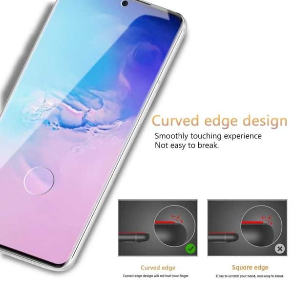 2-PACK Samsung S20 FE Karkaistu lasi 0,26mm 2,5D 9H Transparent